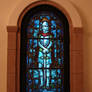 Stained Glass Window Knight