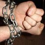 Grey Male Hands Chained 11