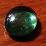 Tumbled Glass Emerald Gemstone