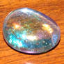Aquamarine Tumbled Glass Jewel