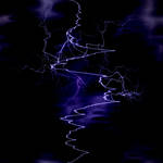 Electric Blue Lightning