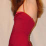 Jodi Sexy Red Dress Pose 09