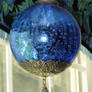 Mystic Blue Orb Ornament