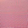 Red White Checked Tablecloth