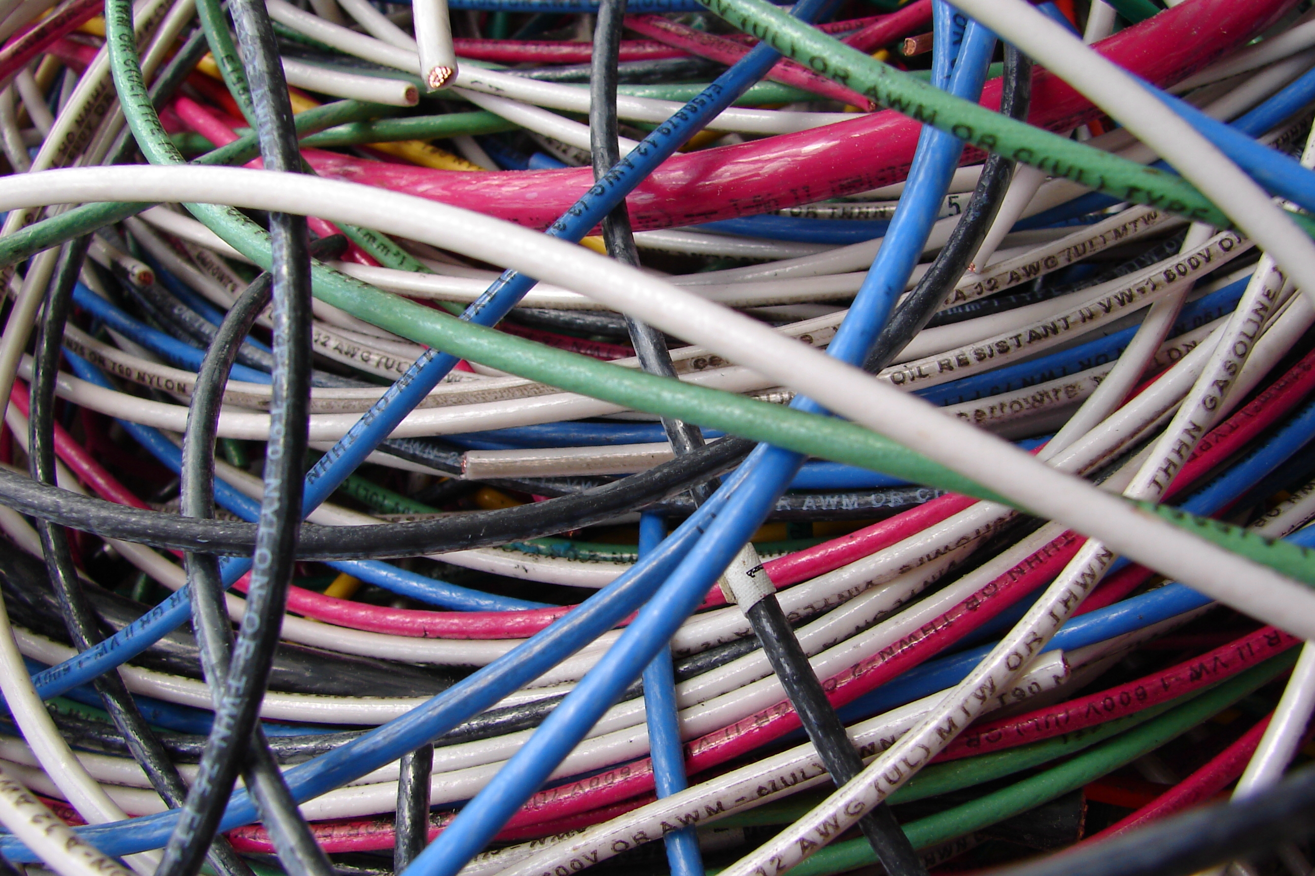 Colorful Electrical Wires 6