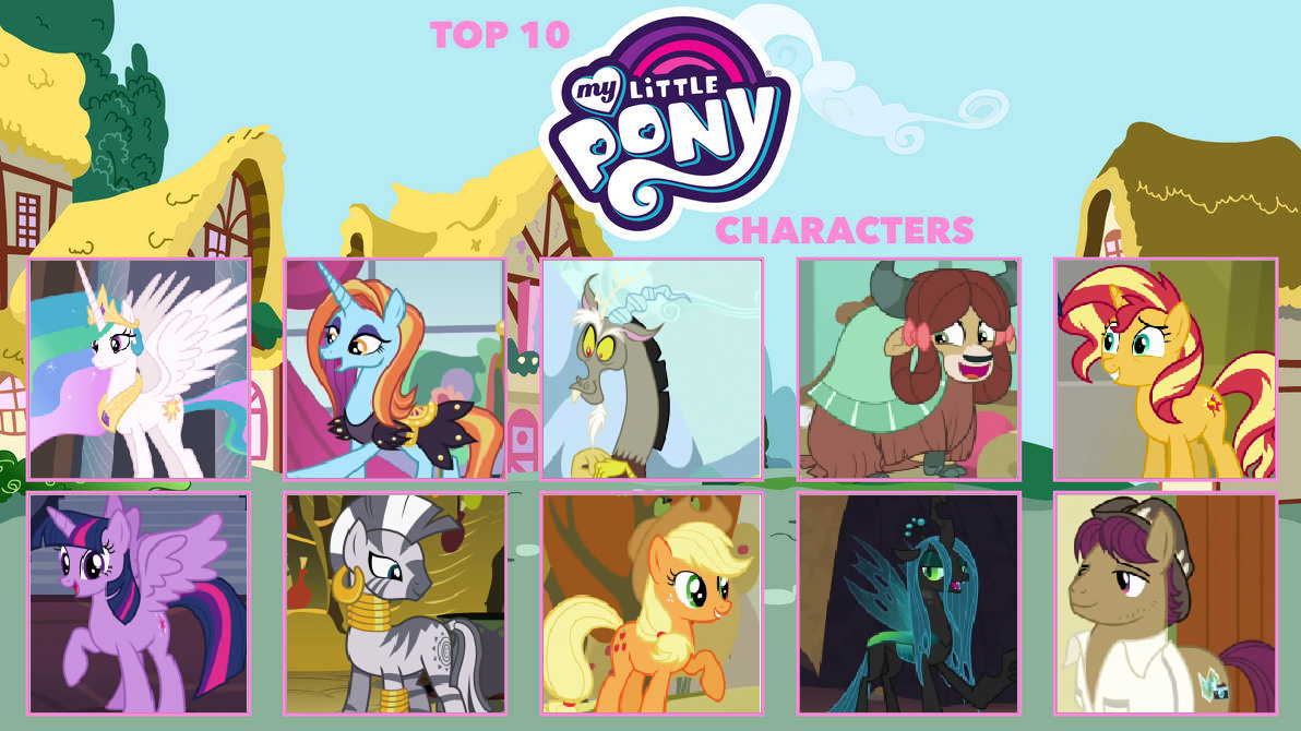 Top 10 My Little Pony Characters