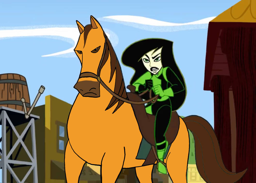 Shego riding spirit (KP) version by Elephantdevinart on DeviantArt