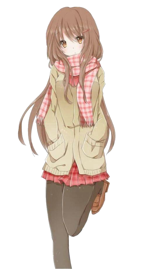 Kawaii Anime Girl Render by ArtByMelody on DeviantArt