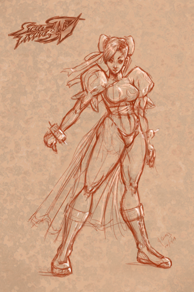 chunli very quick sketch