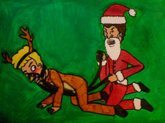 Beavis + Butthead Christmas by Cheetana