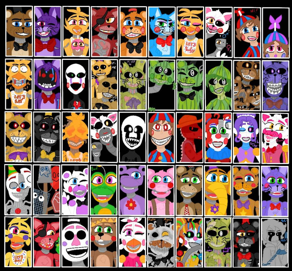 Ultimate custom night in my style by PastelDiamondArt on DeviantArt