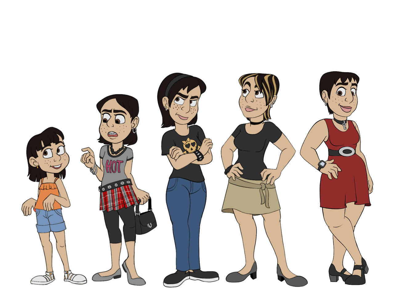 Me through the ages