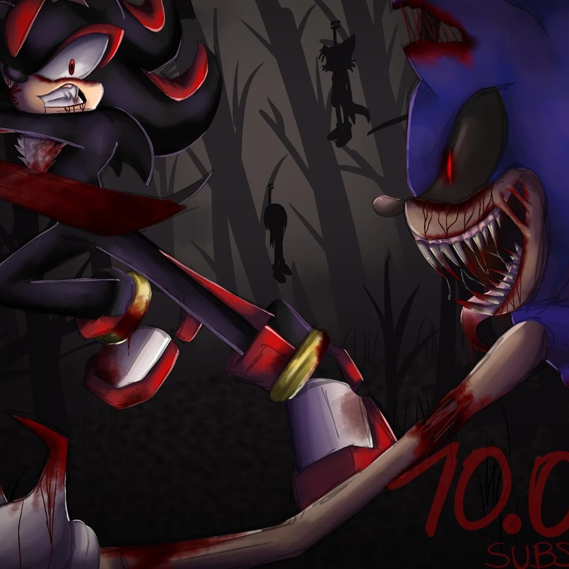 Sonic.exe vs shadow.exe round 2 by Bc320903871 on DeviantArt