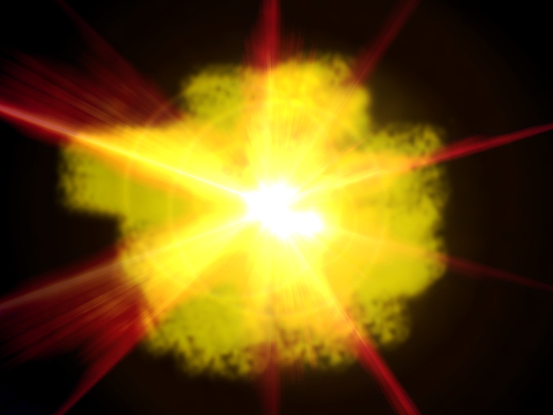 Random explosion