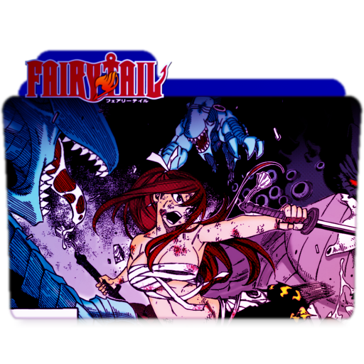 Fairy Tail: Erza Scarlet - FOLDER ICON