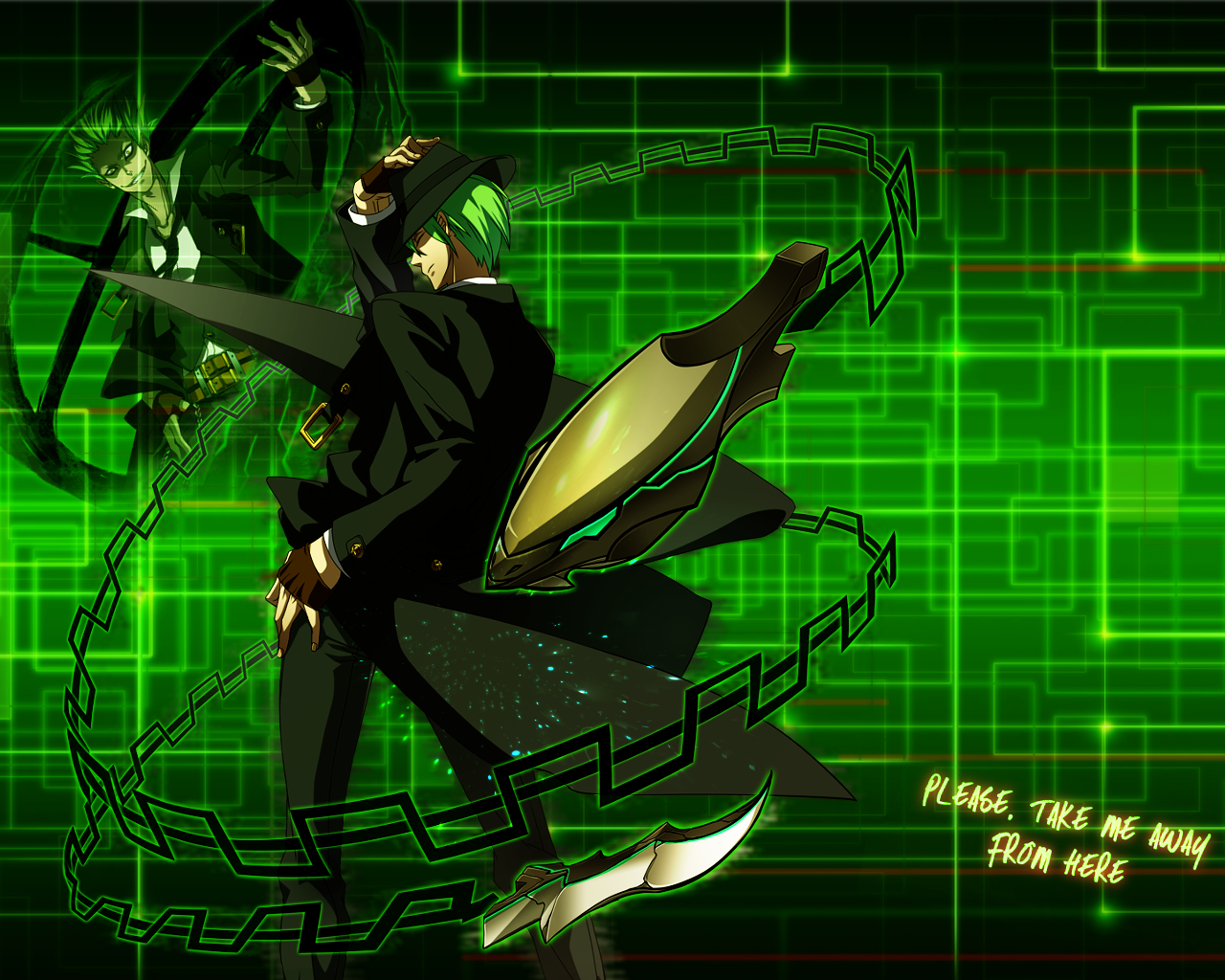 Blazblue: Hazama - WALLPAPER