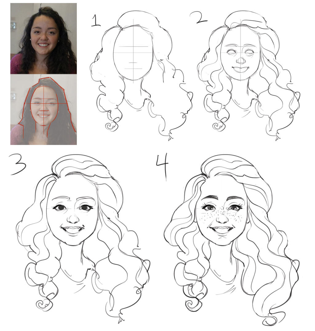 Quick Portrait Tutorial by KendallHaleArt on DeviantArt