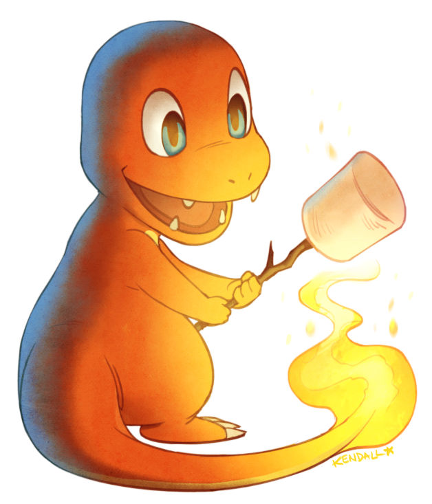 004 Charmander Remastered by KendallHaleArt on DeviantArt
