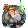 Laser Fist Girl