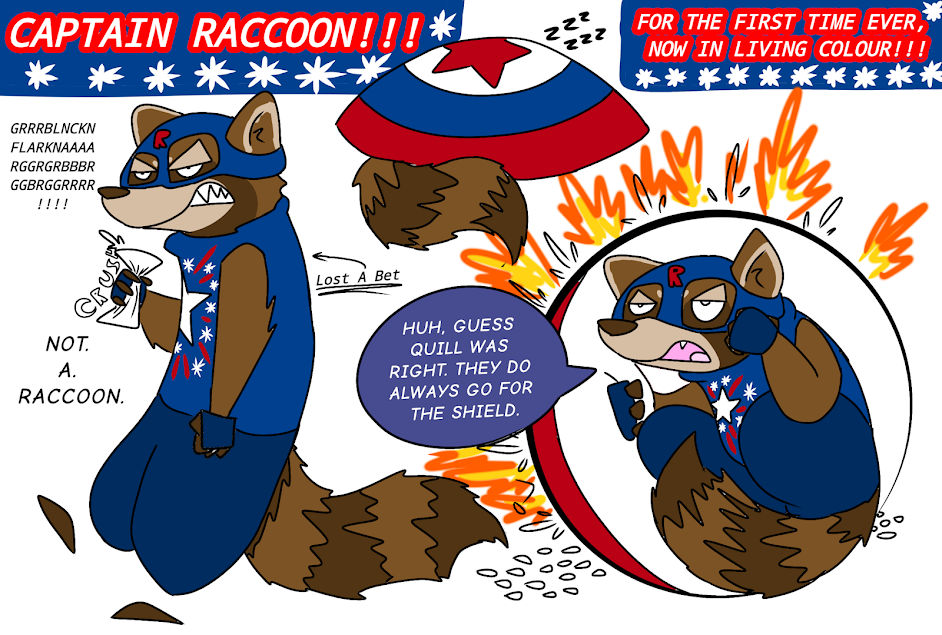 Captain Red Raccoons Captain Raccoon by TheGreyCoincidence on DeviantArt