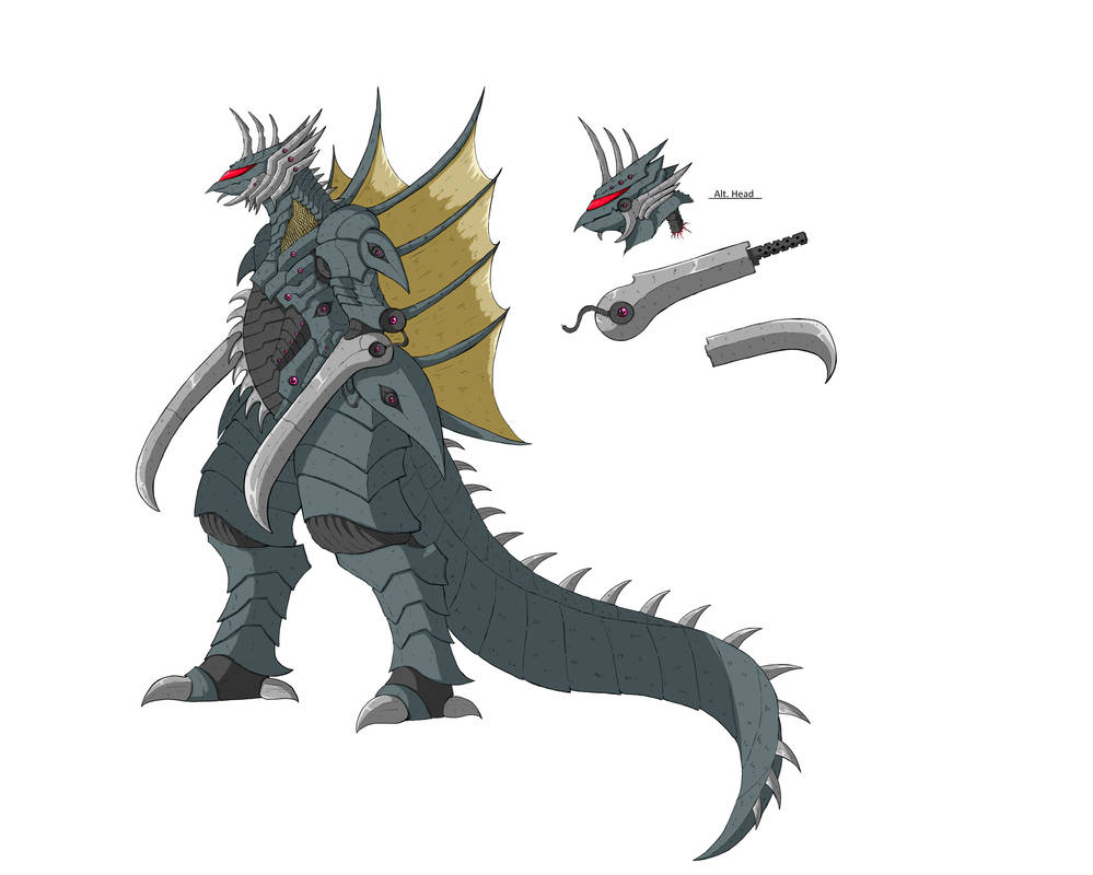 Practice: Gigan, Cyborg of the Sacred Stars by Little-Serg39 on DeviantArt