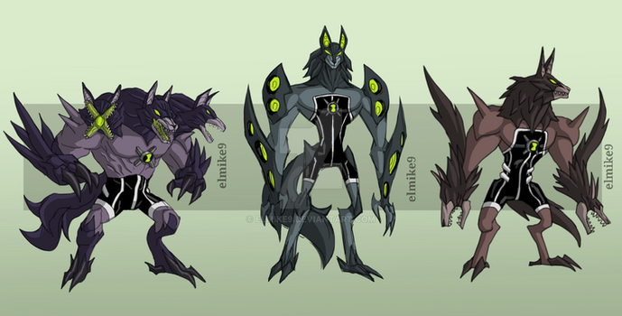 Ben 10- All aliens together by BlitzwolferFan on DeviantArt