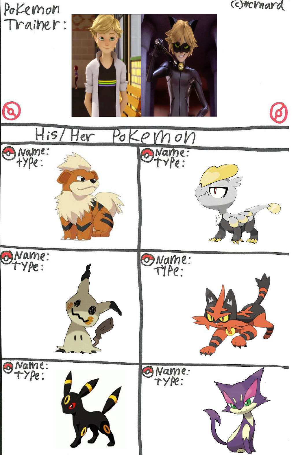 Adrien Cat Chat Noir S Pokemon By Charmy126 On Deviantart Adrien Cat Chat Noir S Pokemon By Charmy126 On Deviantart