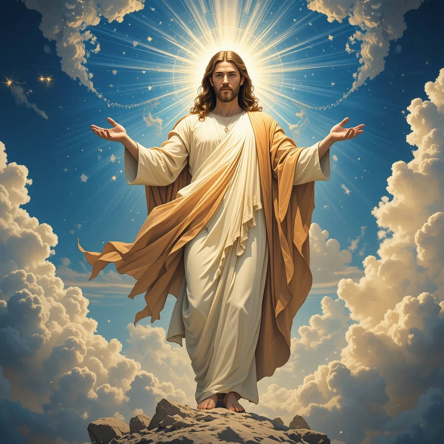 Jesus risen from the dead by angel80616 on DeviantArt