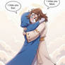 Jesus Christ and mary reunion
