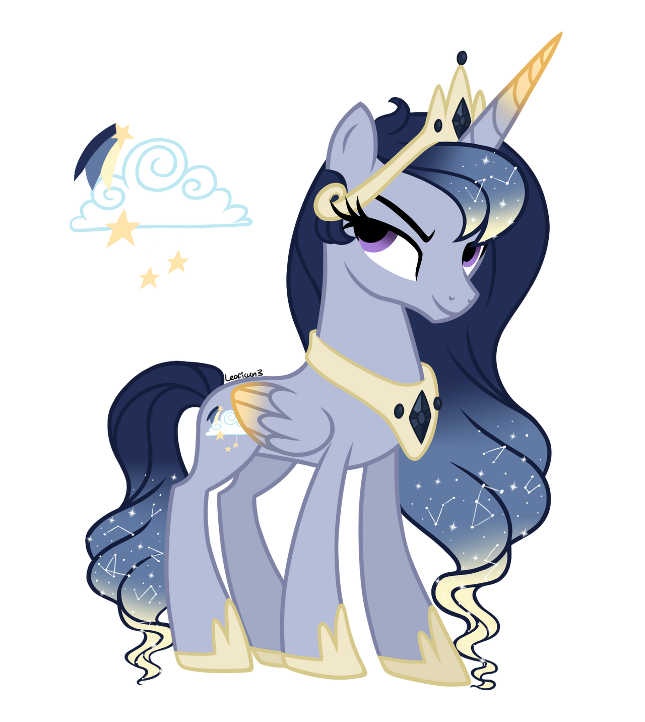 New MLP OC - Princess Luminescence by Leaficun3 on DeviantArt