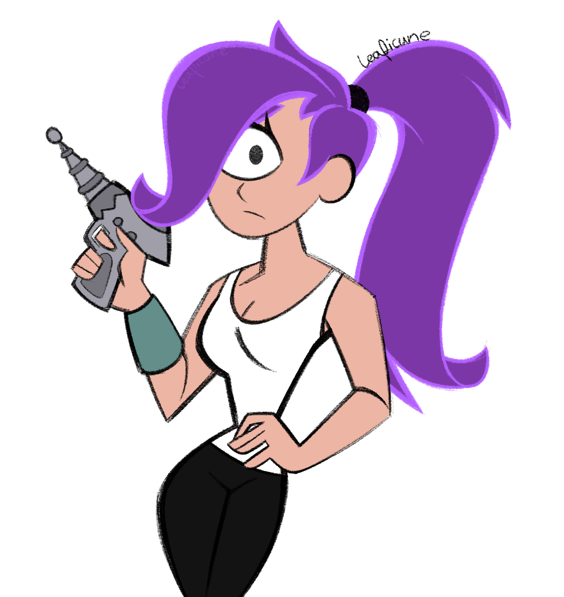 Lee Lab Amy FANART: Leela by Leaficun3 on DeviantArt