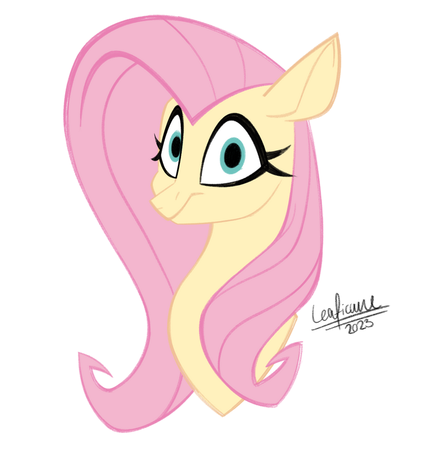 FANART: Fluttershy by Leaficun3 on DeviantArt