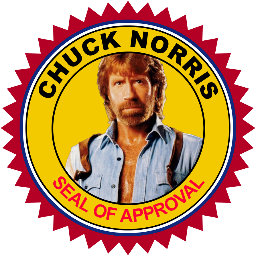 Chuck Norris Seal Of Approval by Jigaraphale on DeviantArt