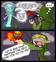 Don't Give Link Fire Arrows