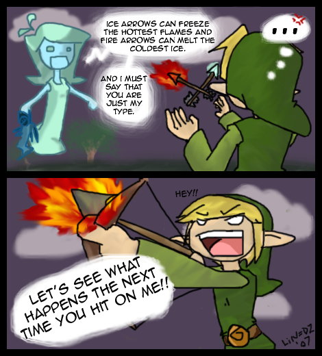 Don't Give Link Fire Arrows