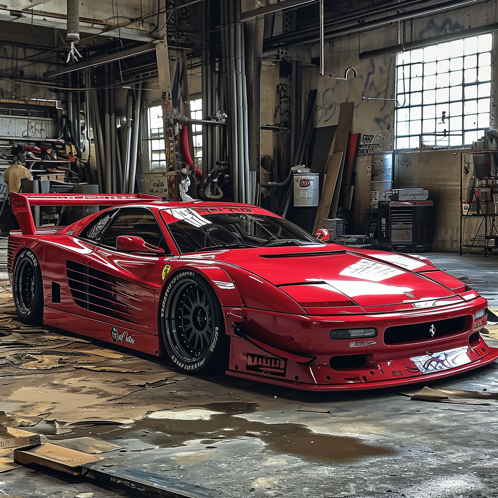 Testarossa Deviantart Red Ferrari Testarossa Competizzione Front by Popgrafix on DeviantArt