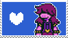 deltarune 02 // stamp by TOONYTlME