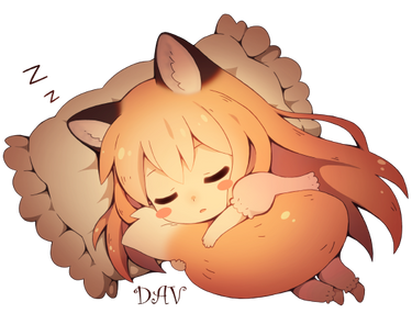 Sleeping Fox