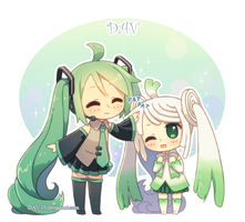 Miku and Leek