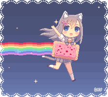 Pixel Nyan Cat