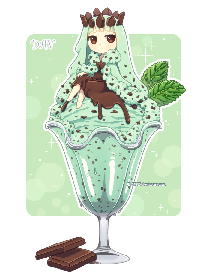 Mint Chocolate Chip Ice Cream