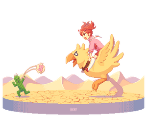 Pixel chase