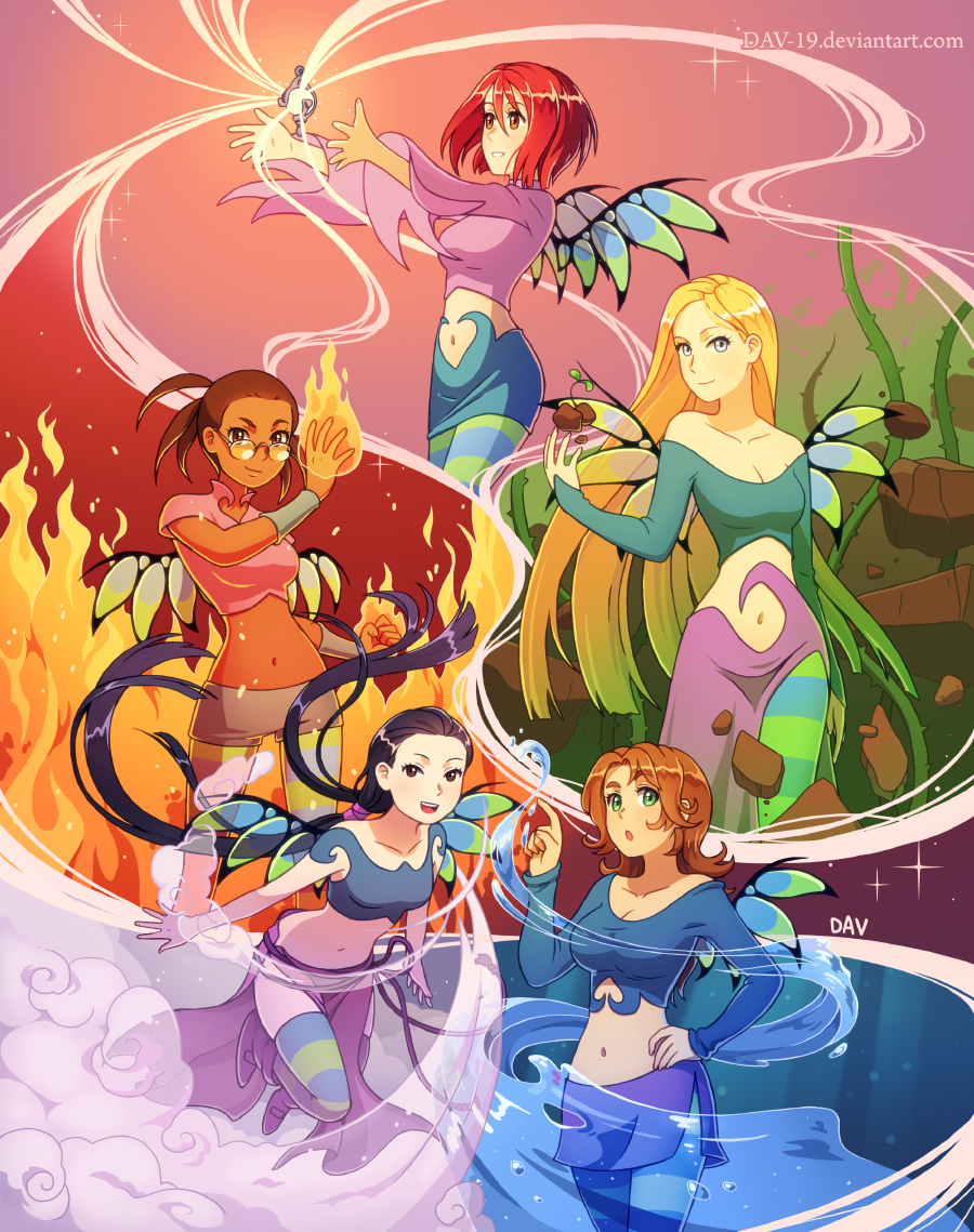 W.i.t.c.h. by DAV19 on DeviantArt