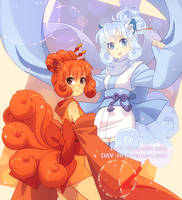 Vulpix and Alola Vulpix