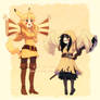 Pikachu and Mimikyu