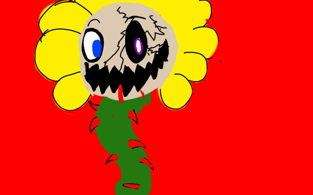 Flowey Injuryed flowey by JOSHUAANIMATIONS12 on DeviantArt