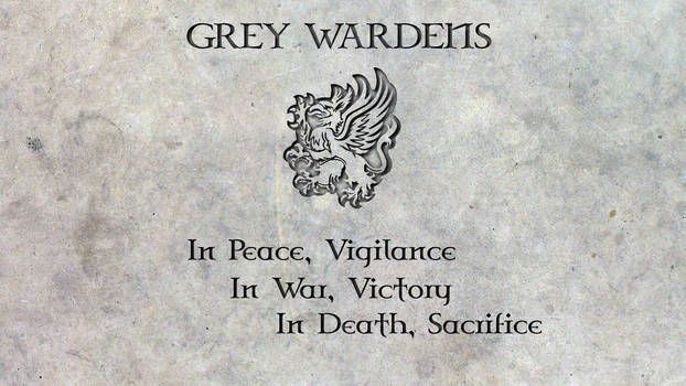 Grey Warden Wallpaper 3