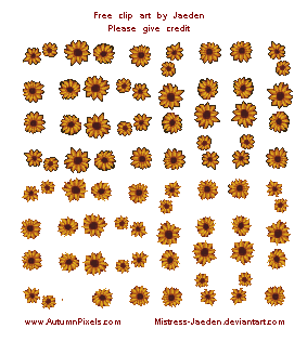 sun flower clip art