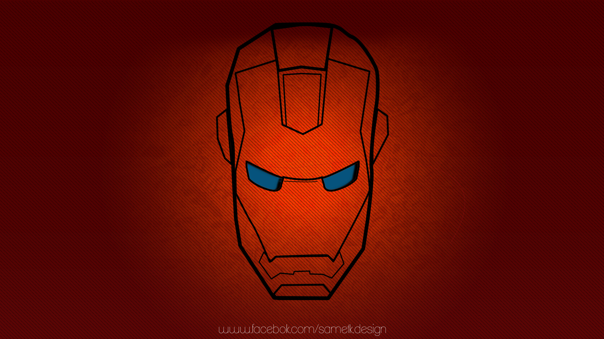 ironman wallpaper cartoon by sametklyc
