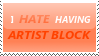 Stamp 2 - Artist Block by satakigreendragon